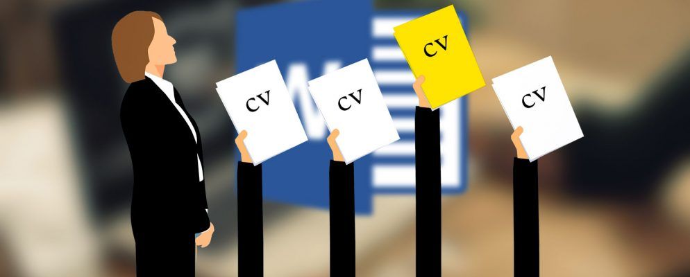 20个免费的Word简历模板，可帮助您找到工作