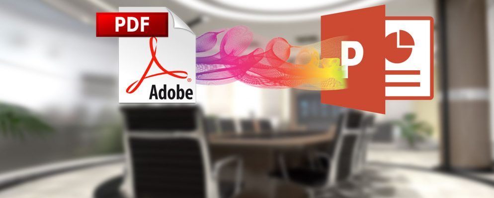 如何将PDF转换为PowerPoint演示文稿