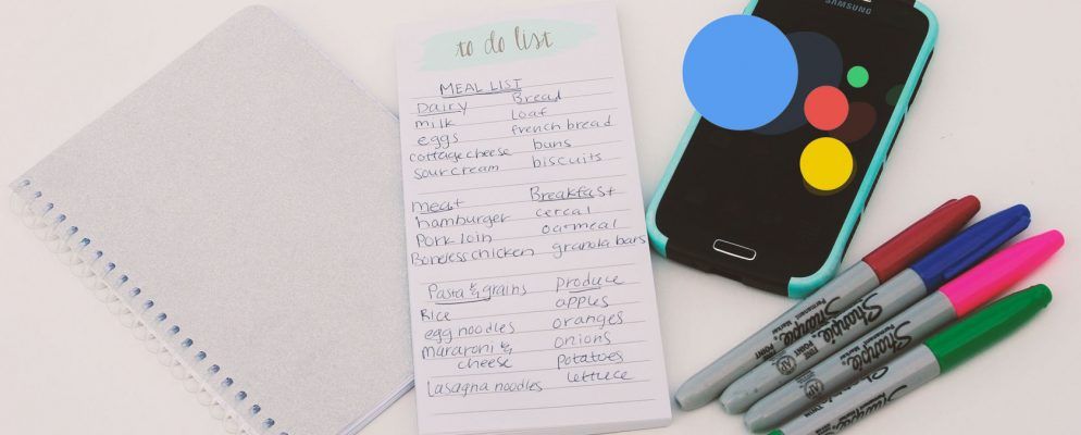 如何使用Google Assistant创建购物清单