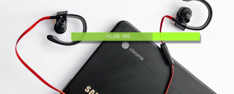 如何在超越Max的Chromebook上提高音量
