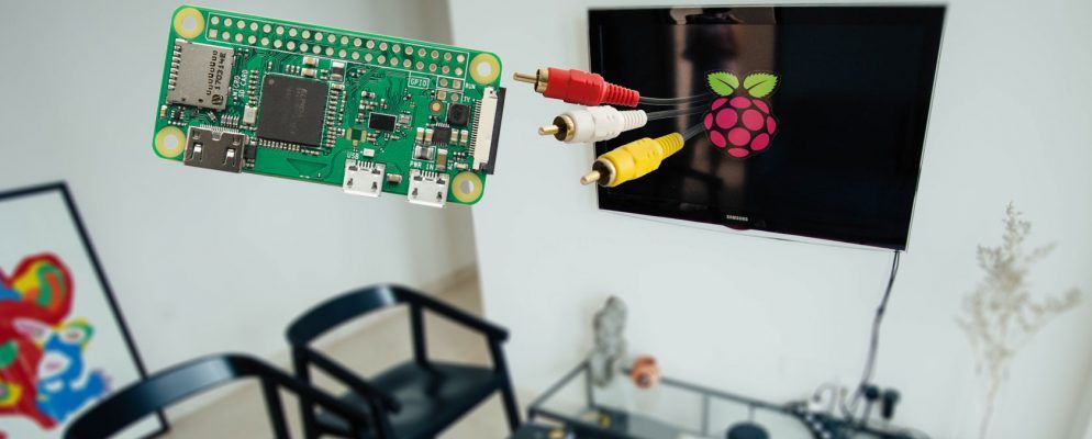如何在没有HDMI的情况下将Raspberry Pi Zero连接到电视