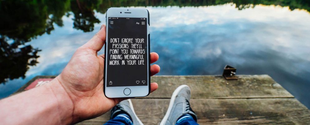 iPhone的5个励志应用程序可帮助您积极思考