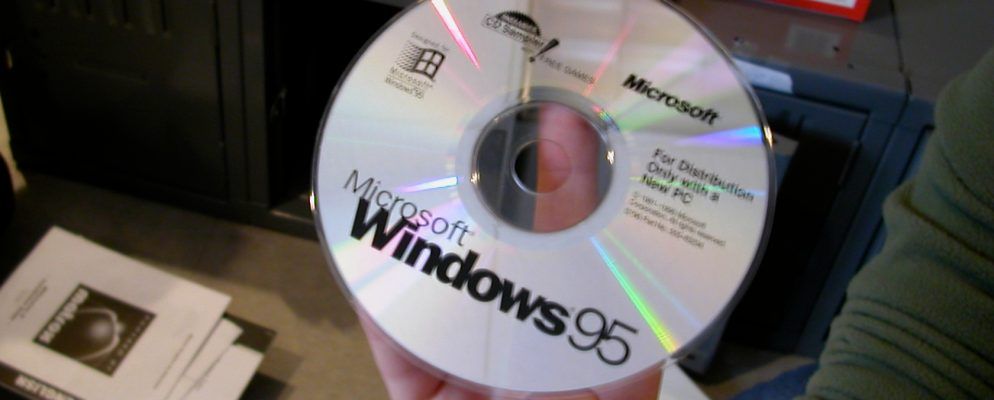 您现在可以将Windows 95安装为应用程序