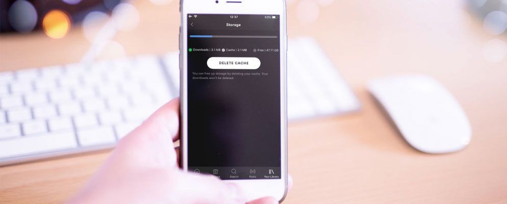 如何清除iPhone或iPad上的缓存