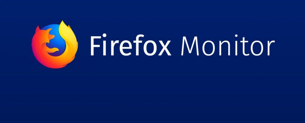 Firefox Monitor检查密码被盗