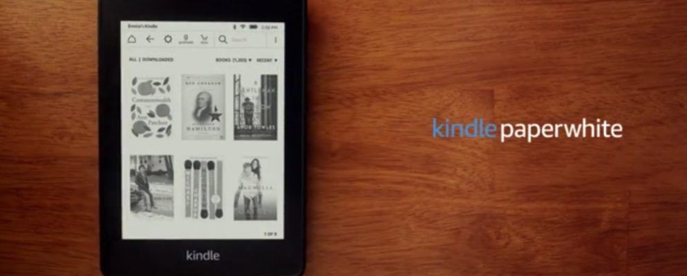 亚马逊推出全新的Kindle Paperwhite