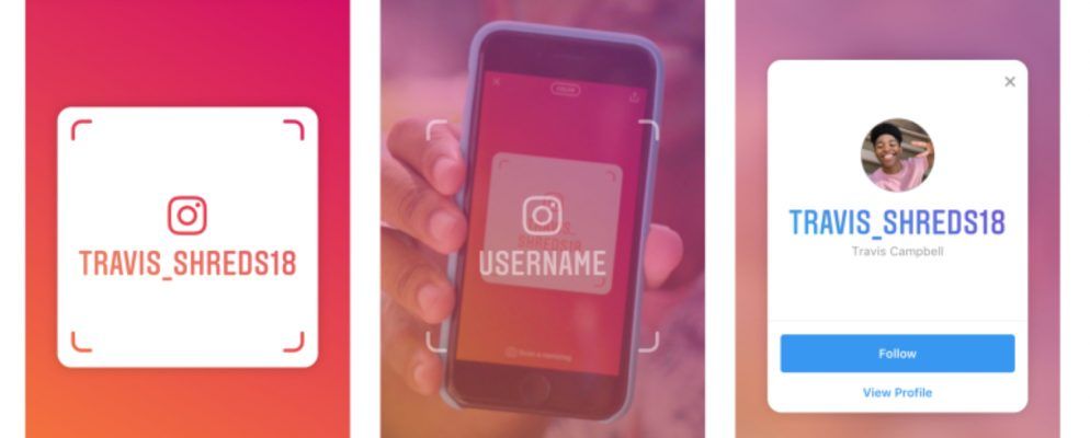 Nametag使添加Instagram朋友变得容易