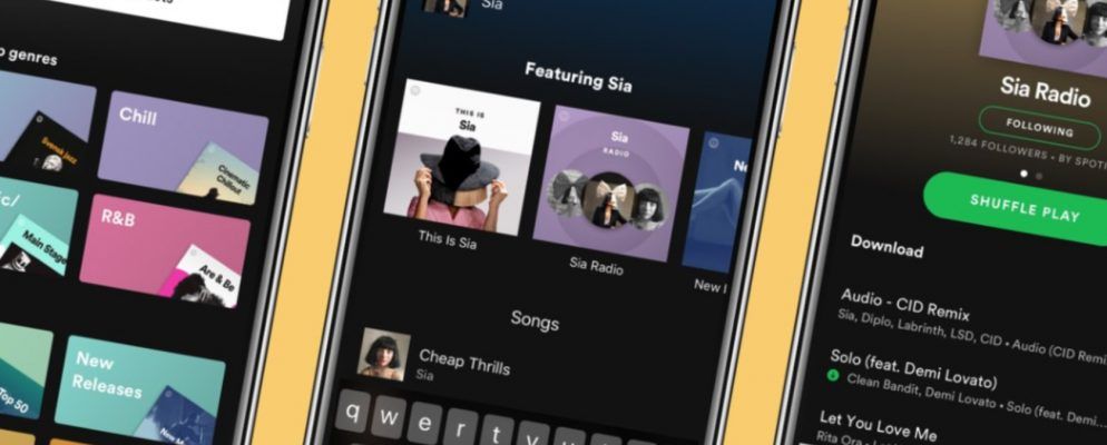 Spotify推出无尽艺术家广播