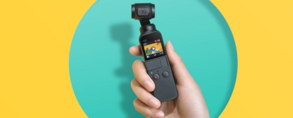DJI宣布推出Osmo Pocket:3轴稳定手持式4K相机