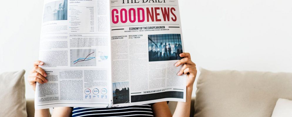 好消息! 5个阅读或听到正面和令人振奋的新闻的地方