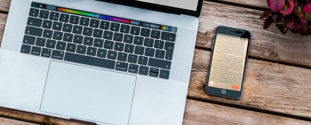 如何使用iPhone将文档扫描到Mac中