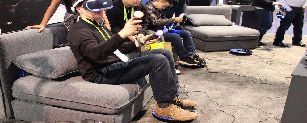 3dRudder将脚部动作带入PlayStation VR游戏