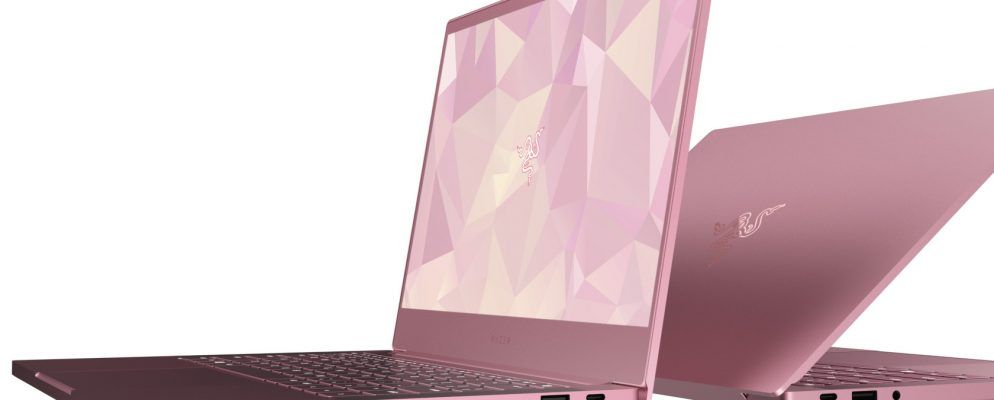 Razer推出限量版石英粉红色razer Blade隐形笔记本电脑 双电网 Pcpc Me