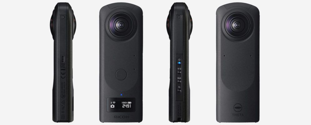 理光发布高端Theta Z1 360度相机