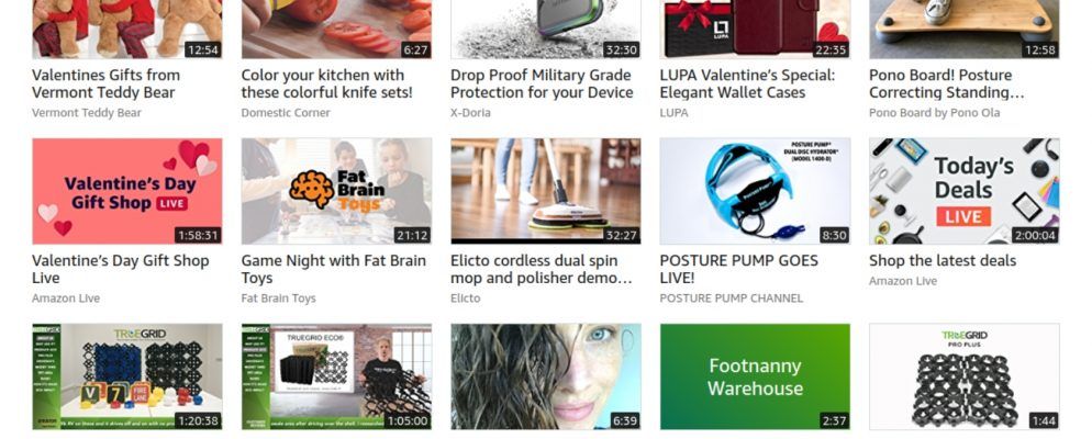 亚马逊推出自己的实时购物渠道