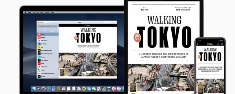 苹果推出Apple News +作为杂志的Netflix