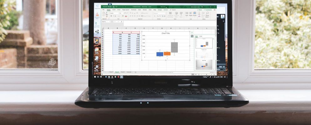 如何在Microsoft Excel中制作盒子和晶须图