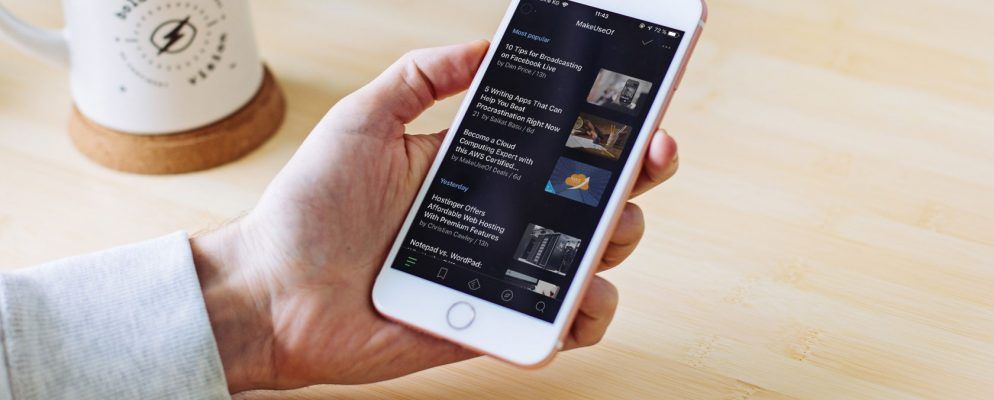 适用于iPhone的5种最佳RSS阅读器应用程序