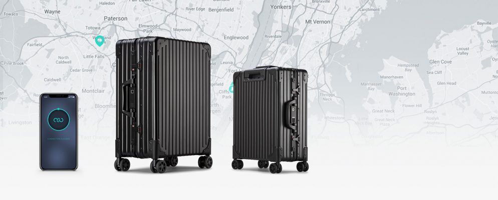 NOVI智能行李箱可追踪,自动称重且价格合理