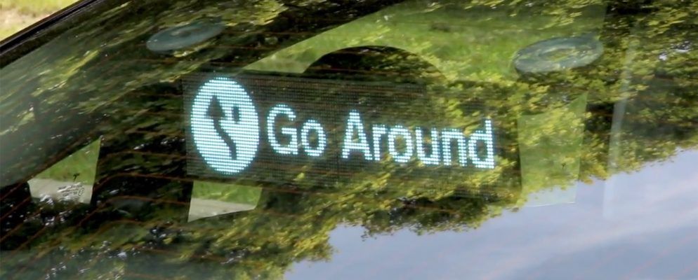 RoadWayve使用LED消息与其他驱动程序进行通信