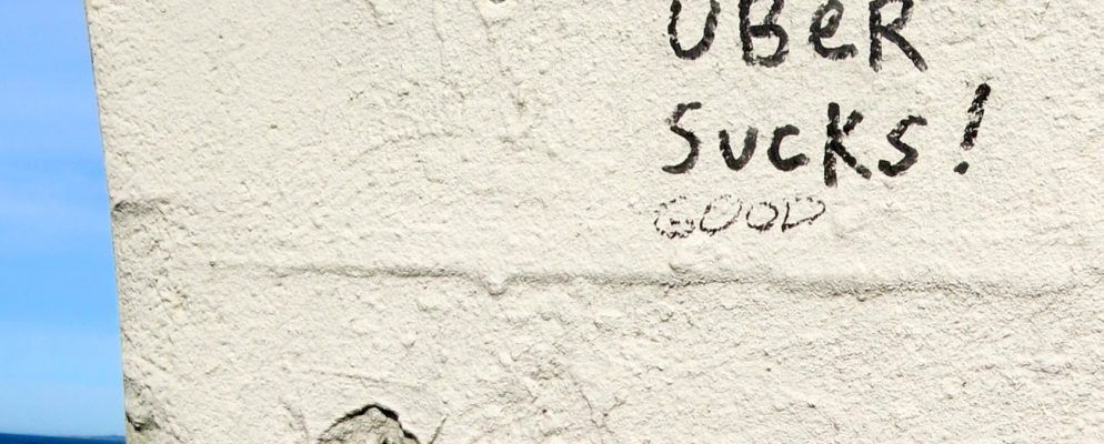 Uber现在将禁止车手进行差评