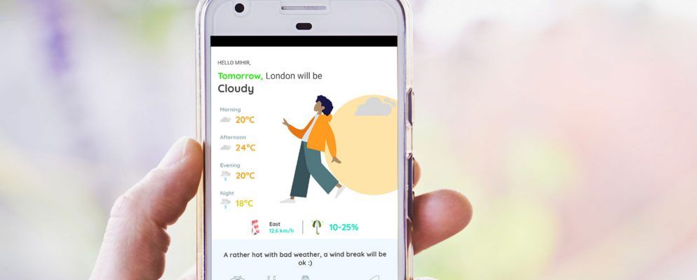 5个免费的天气预报,天气预报和娱乐应用程序