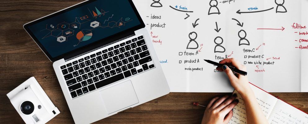 如何在Mac的Pages中创建一个简单的流程图