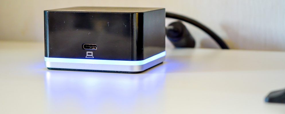 可插拔的USB-C立方基座可将您的Samsung Galaxy变成台式机