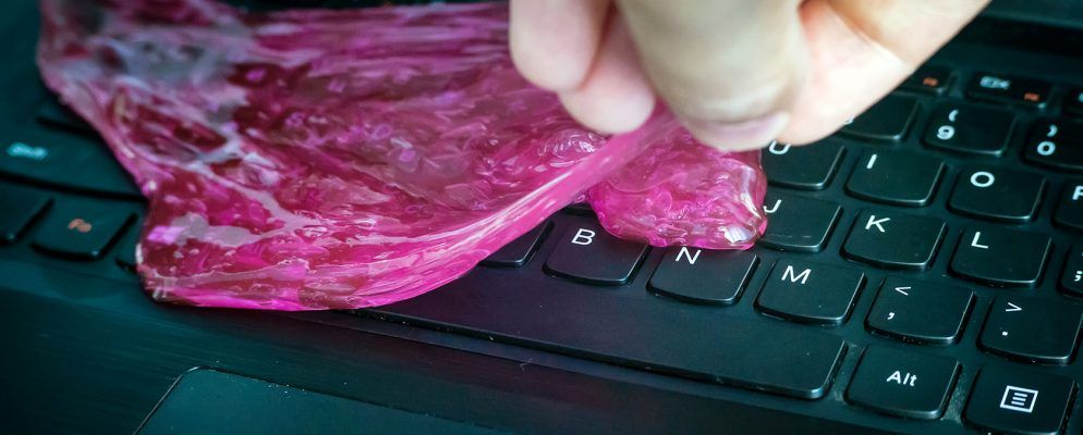 5种使用DIY清洁软泥或腻子的聪明方法