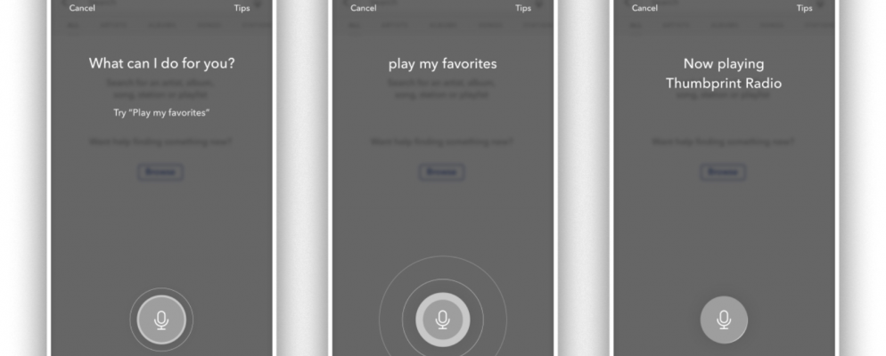 您现在可以用声音控制Pandora