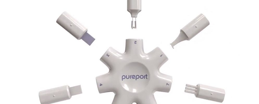 PurePort是适用于iPhone和iPad的多合一清洁多功能工具