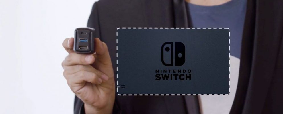 便携式Nintendo Switch Dock终于来了,看起来很棒