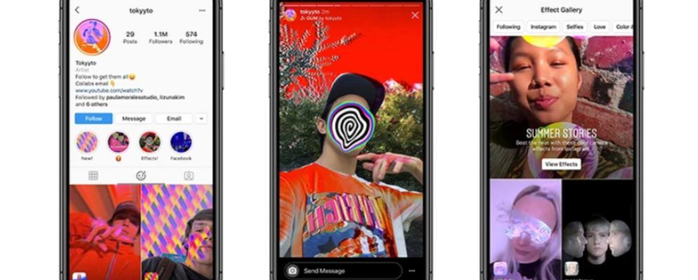 您现在可以制作自己的Instagram AR效果