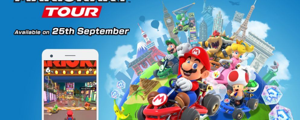 您现在可以在移动设备上预订Mario Kart Tour