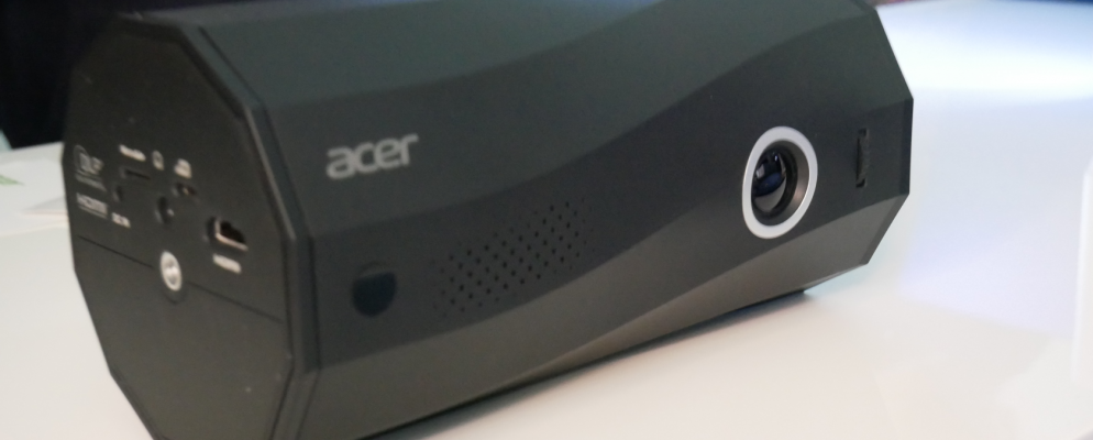 宏cer在IFA 2019上嘲笑便携式LED投影仪和扬声器