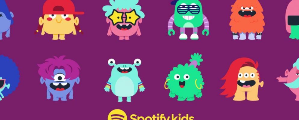 Spotify推出了针对儿童的独立应用程序