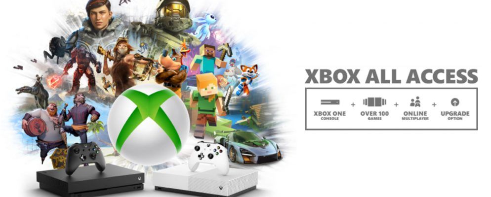 微软以每月20美元的价格重新推出Xbox All Access