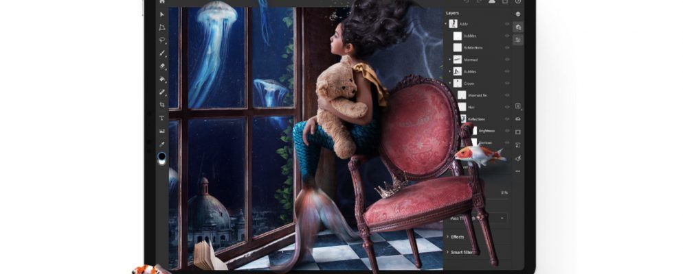 您现在可以为iPad下载Adobe Photoshop