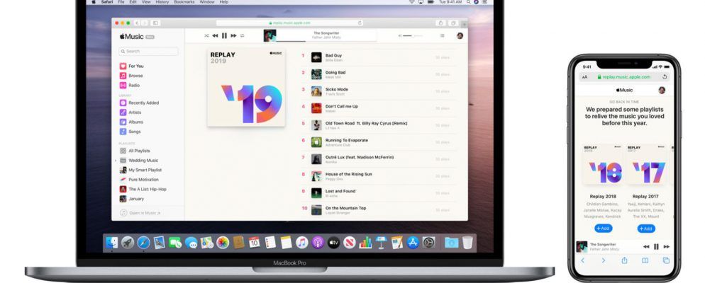 Apple Music Replay突出显示您喜欢的歌曲