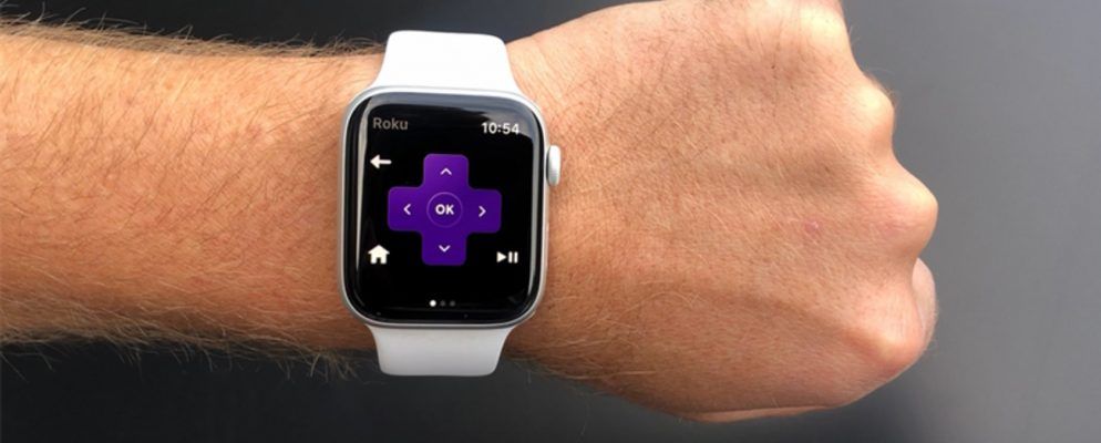 您现在可以使用Apple Watch控制Roku