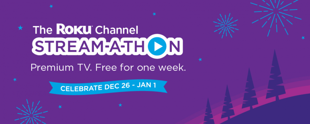 Roku的Stream-a-thon提供免费的收费电视