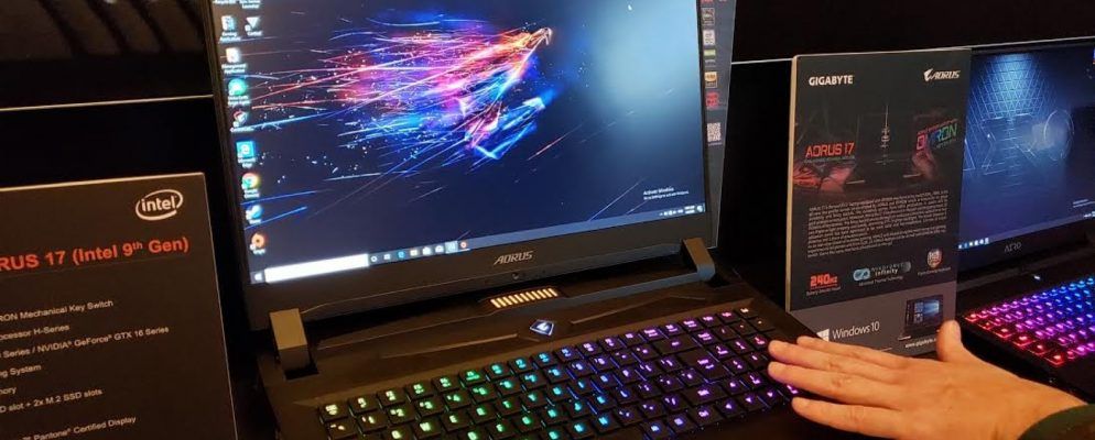 技嘉Aorus 17:面向游戏玩家和创作者的高性能笔记本电脑