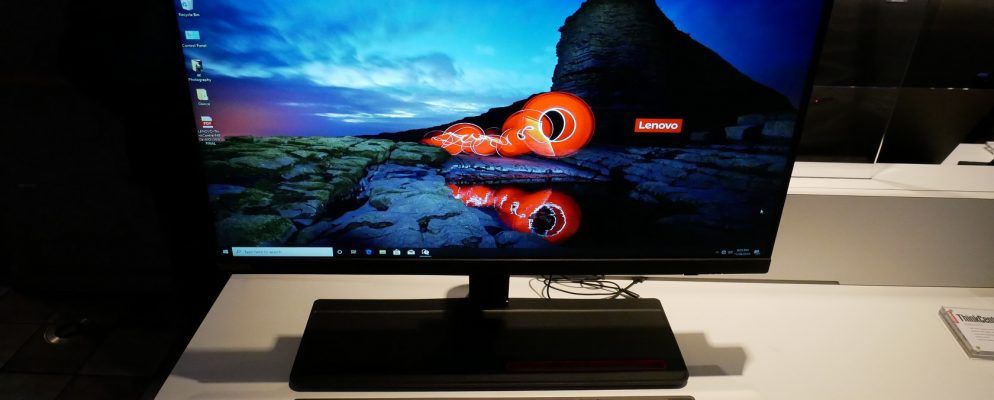 联想在2020年国际消费电子展上的全新多功能一体机既安全又时尚