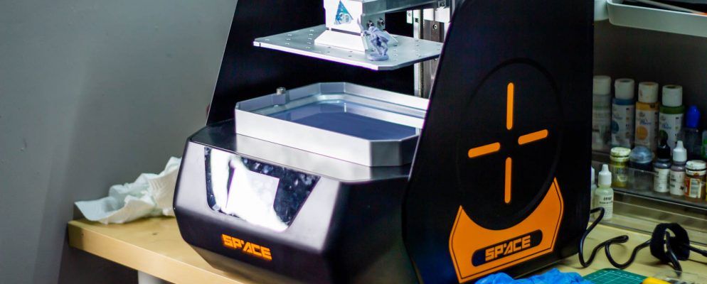 Space 3D评论:价格合理的大幅面树脂打印机