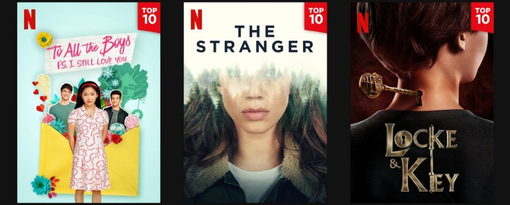 您现在可以看到Netflix上的热门内容