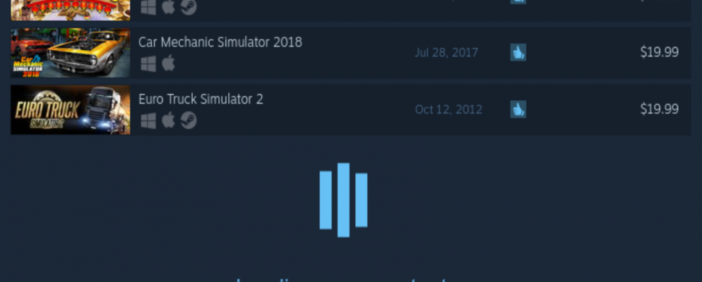 新的Steam搜索使查找游戏更加容易