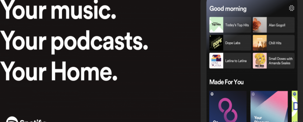 Spotify的新主屏幕充满了您的收藏夹