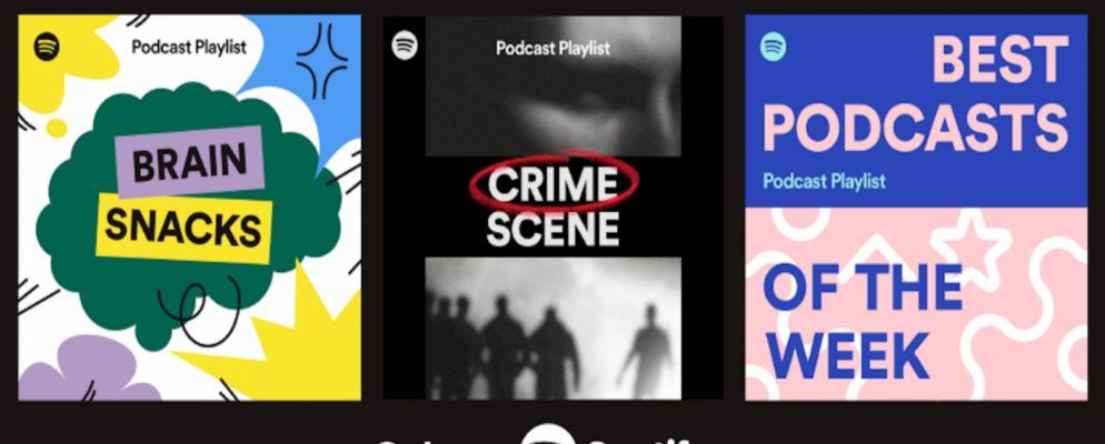 使用Spotify的播客播放列表查找新的播客