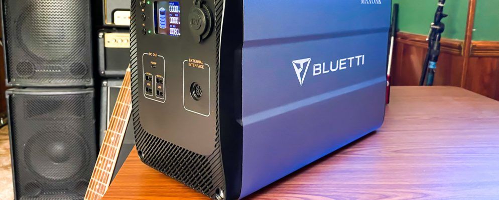 Maxoak Bluetti AC100使您始终保持通电状态,无所谓
