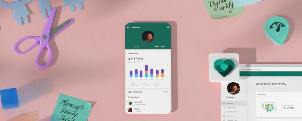 微软推出家庭安全应用程序以帮助父母